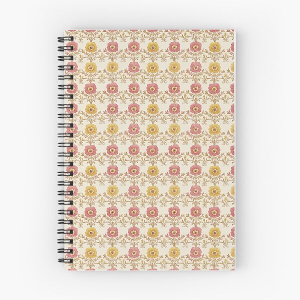 Item preview, Vintage Pink and Yellow Floral Pattern designed and sold by LouieVanille.