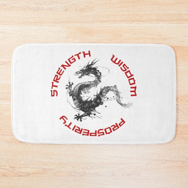 Item preview, Strength, Wisdom, & Prosperity Dragon designed and sold by TheThankfulTyne.