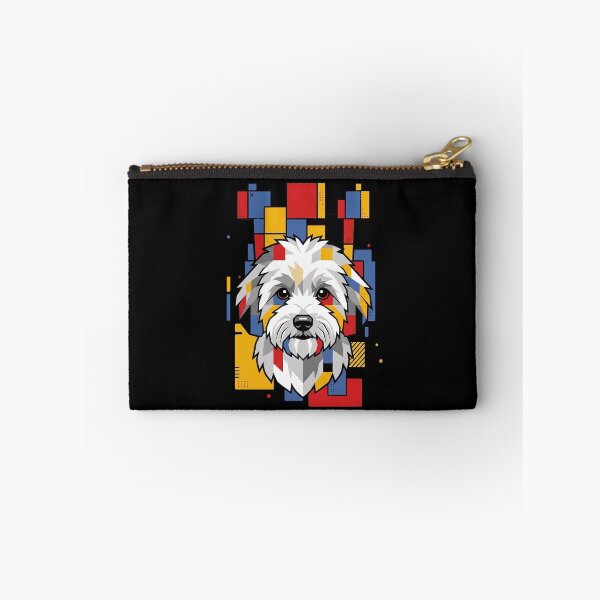 Item preview, Funny Coton de Tulear Colorful Blocks Geometric Art Mom Dad Kids designed and sold by FurryHavenPH.
