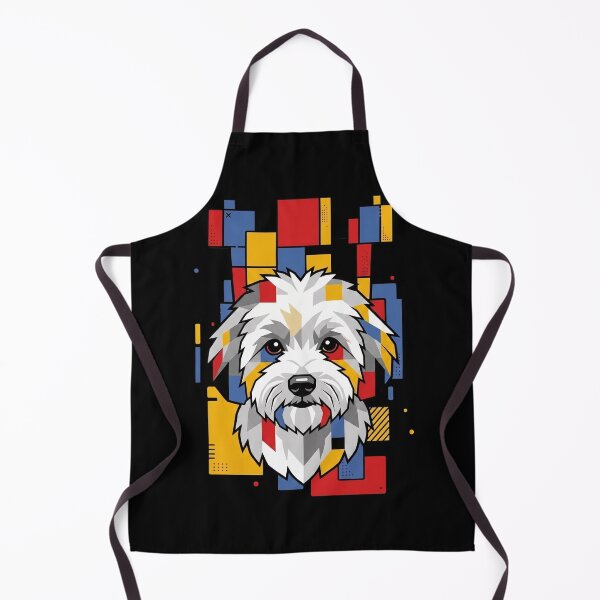 Item preview, Funny Coton de Tulear Colorful Blocks Geometric Art Mom Dad Kids designed and sold by FurryHavenPH.