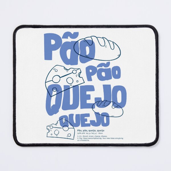 Item preview, Pão Pão Queijo Queijo – Portuguese Retro Riso Design designed and sold by NoonaluDesigns.