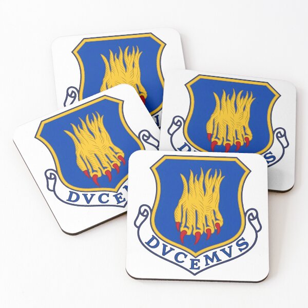 Item preview, USAF 5th Bomb Wing "Ducemus" Military Heraldic Emblem designed and sold by CharlieDesings.