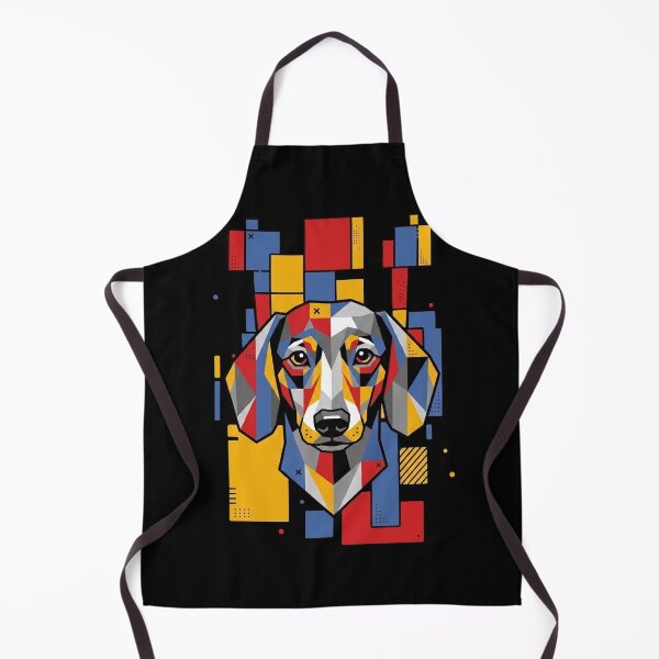 Item preview, Funny Dachshund Colorful Blocks Geometric Art Mom Dad Kids designed and sold by FurryHavenPH.