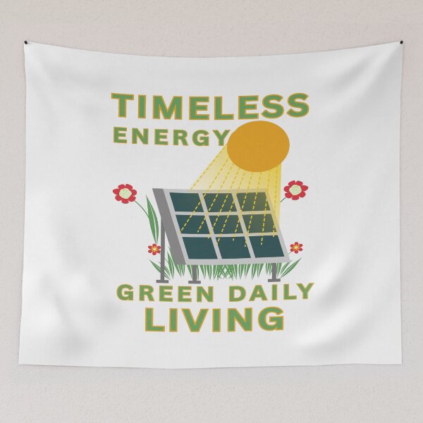 Item preview, Timeless Energy Green Daily Living designed and sold by FiberatWorkTechs.