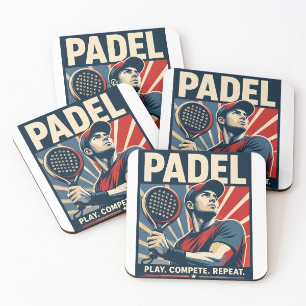 Item preview, Padel: play, compete, repeat designed and sold by PadelAtlas.