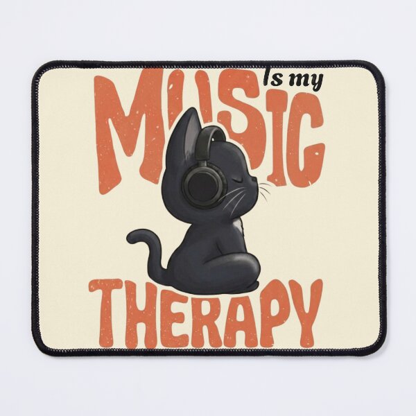 Item preview, Music is my therapy designed and sold by Milles_Away.