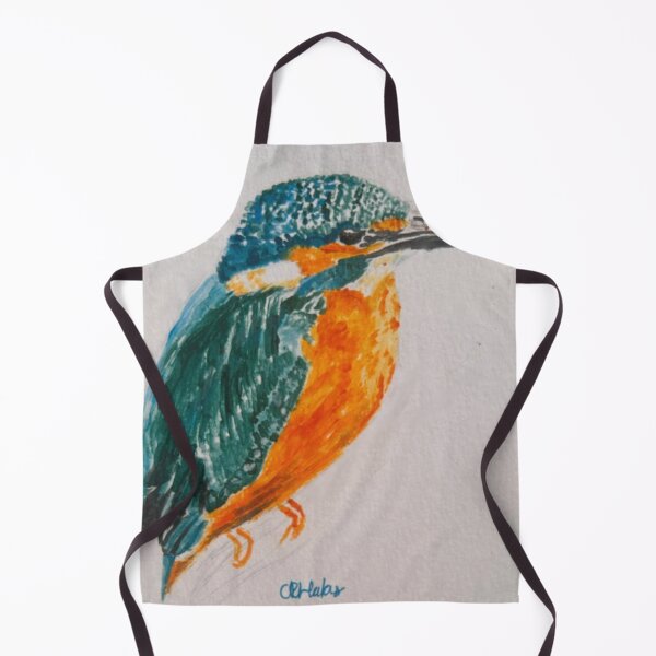 Item preview, One Kingfisher: Painted designed and sold by charlotteroro.