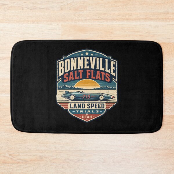 Item preview, Bonneville Salt Flats Utah Vintage Style Land Speed Race Car designed and sold by hobrath.