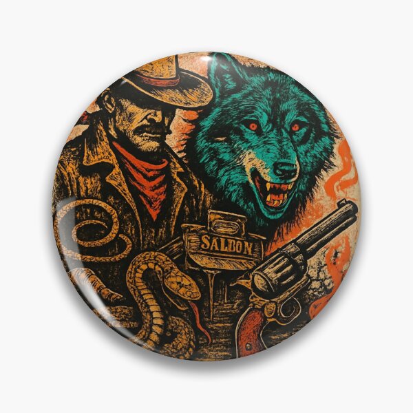Item preview, Cowboys & Wolves - Art designed and sold by diogoshx.