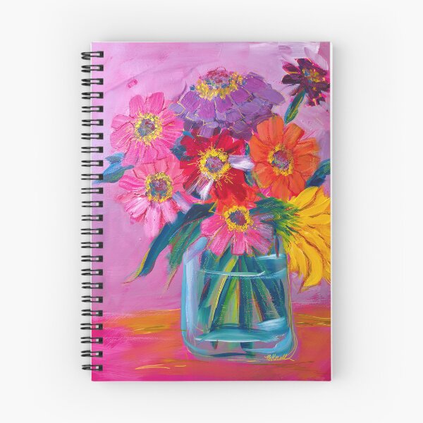 Item preview, Brenda's Zinnias I Can Buy Myself Flowers Collection by Brenda Knoll designed and sold by Brenda  Knoll.
