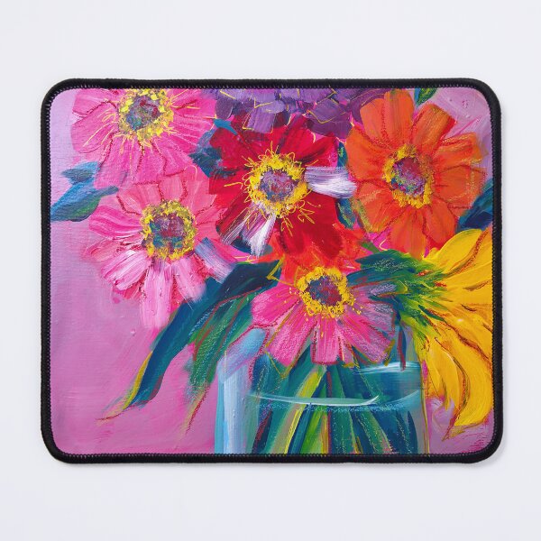 Item preview, Brenda's Zinnias I Can Buy Myself Flowers Collection by Brenda Knoll designed and sold by Brenda Knoll.