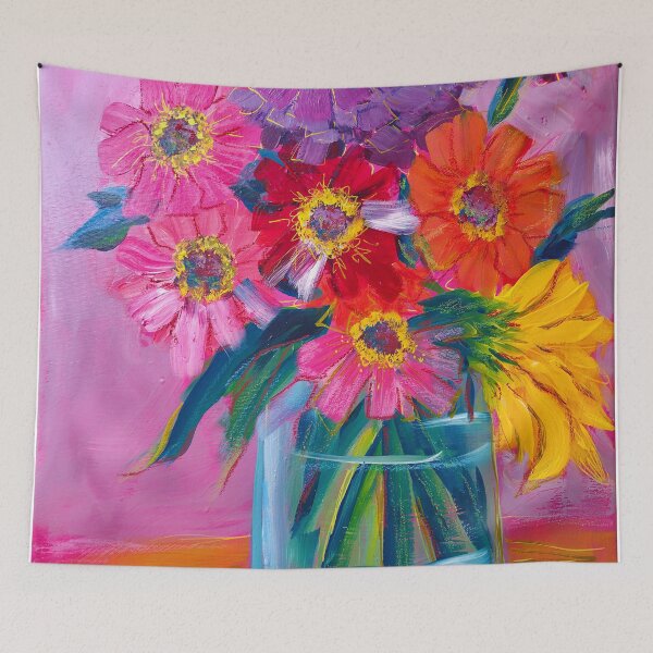 Item preview, Brenda's Zinnias I Can Buy Myself Flowers Collection by Brenda Knoll designed and sold by Brenda  Knoll.