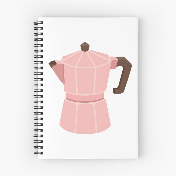 Item preview, Pastel Pink Moka Pot Italian Espresso Maker designed and sold by Anne97s.