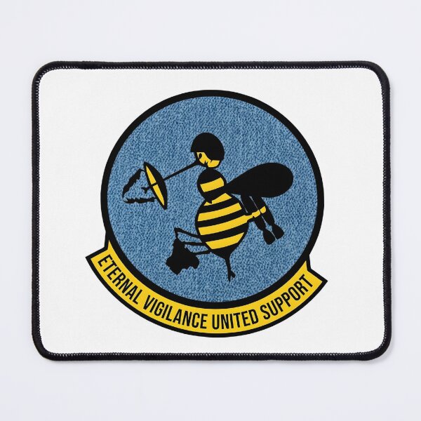 Item preview, USAF 9th Operations Support Squadron "Eternal Vigilance United Support" Patch designed and sold by CharlieDesings.