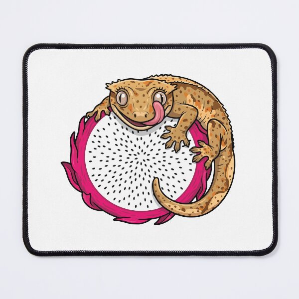Item preview, Exotic Crested Gecko Dragon Fruit Pink Circle designed and sold by Arc2020.