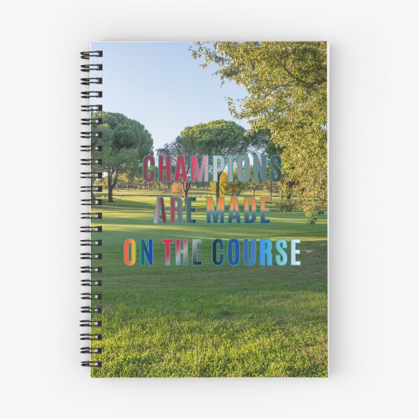 Item preview, Champions are Made on the Course #1  designed and sold by Holy JM Designs.