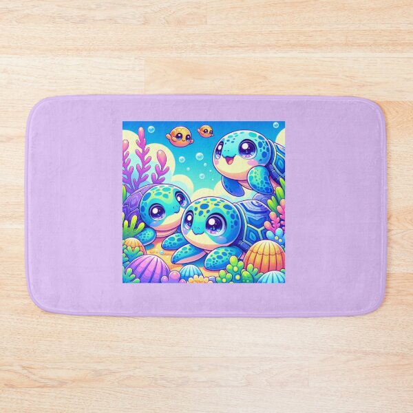 Item preview, A KWAII TURTLES UNDERWATER designed and sold by Catalina Kate.
