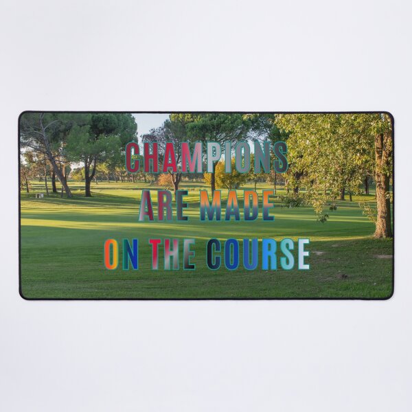 Item preview, Champions are Made on the Course #1 designed and sold by Holy JM Designs.