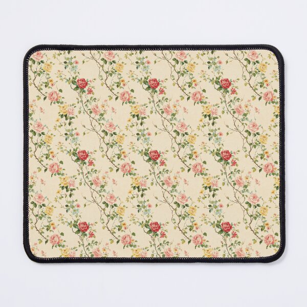 Item preview, Vintage Pink and Yellow Floral Pattern designed and sold by LouieVanille.