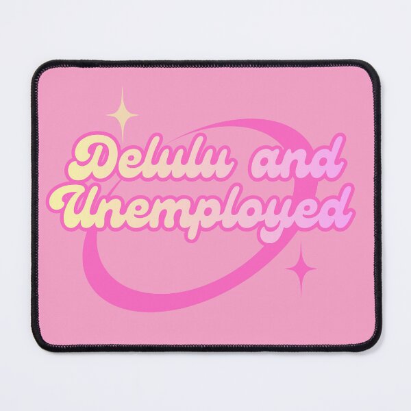 Item preview, Delulu and Unemployed Pink Aesthetic 2000s vibe designed and sold by skirklumine.