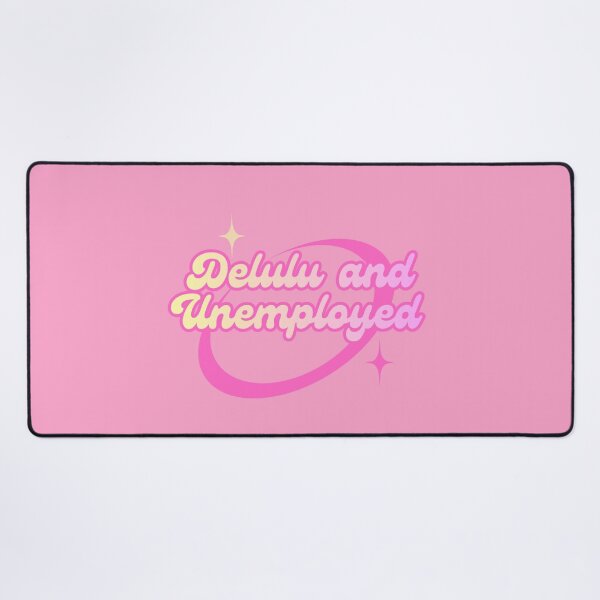 Item preview, Delulu and Unemployed Pink Aesthetic 2000s vibe designed and sold by skirklumine.