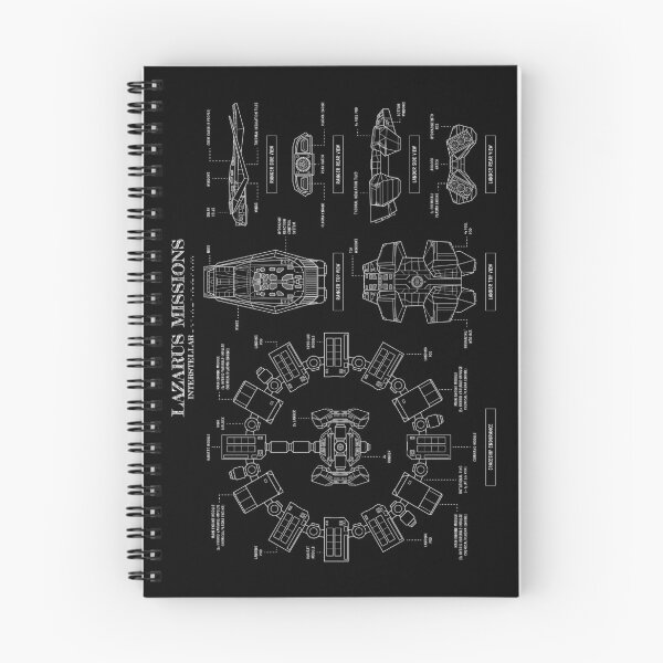 Item preview, Lazarus Mission - Interstellar Movie (White Stencil-No Background) designed and sold by BGALAXY.