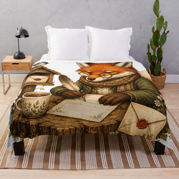 Item preview, Woodland Pen Pal Fox Letter Writer designed and sold by Mosslume Studio.
