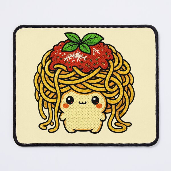 Item preview, Cute Spaghetti Mushroom | Kawaii Pasta Mushroom Character | Funny Food Art designed and sold by Eathusiast.