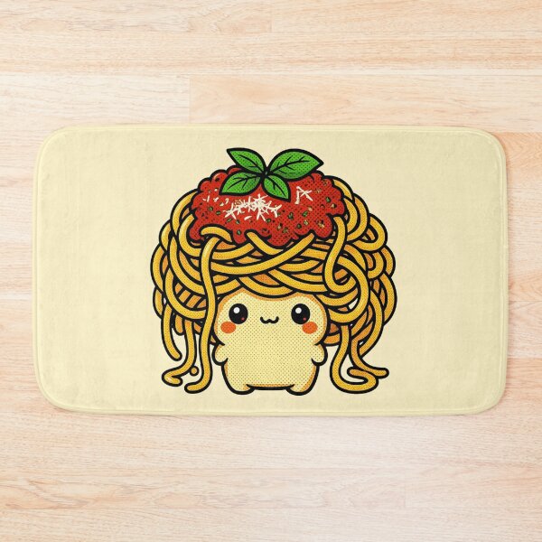 Item preview, Cute Spaghetti Mushroom | Kawaii Pasta Mushroom Character | Funny Food Art designed and sold by Eathusiast.