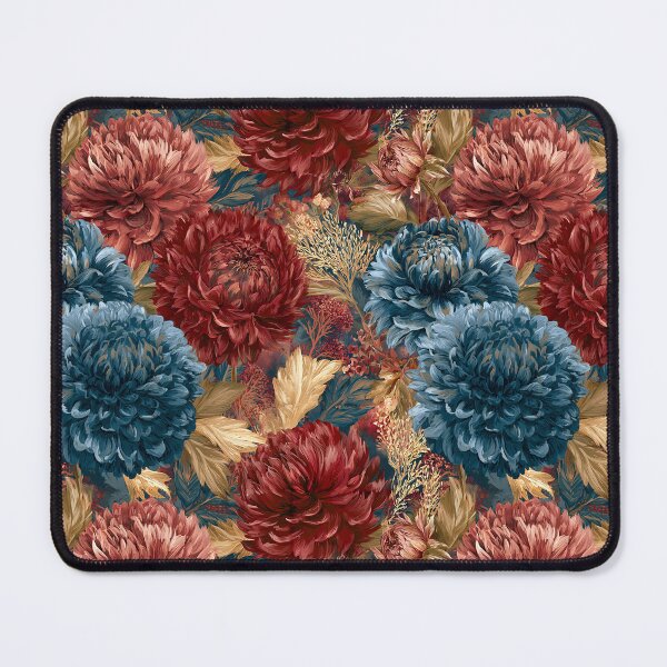 Item preview, Artistic Dahlias Flower - Flower Bouquet Pattern - Wedding Gift Ideas designed and sold by RoyalStarsPatts.
