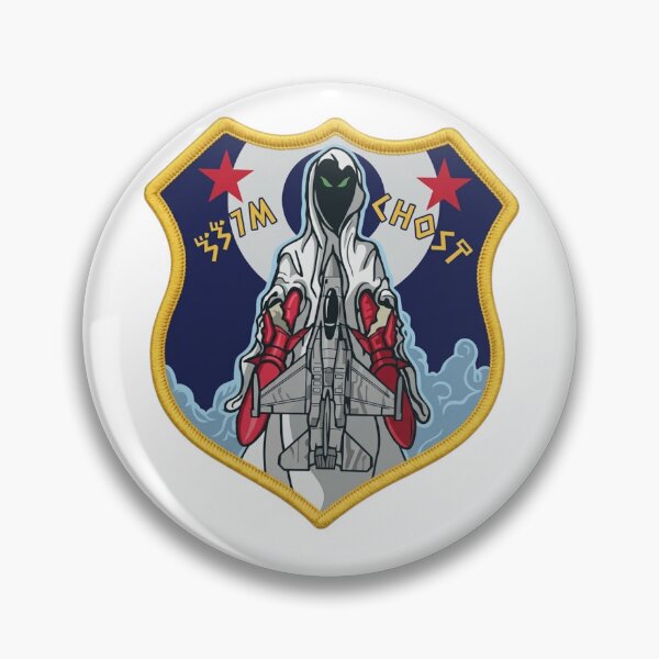 Item preview, USAF 337th Flight Test Squadron "Ghost" Patch Illustration designed and sold by CharlieDesings.