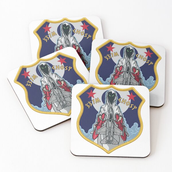 Item preview, USAF 337th Flight Test Squadron "Ghost" Patch Illustration designed and sold by CharlieDesings.
