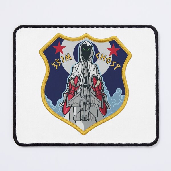 Item preview, USAF 337th Flight Test Squadron "Ghost" Patch Illustration designed and sold by CharlieDesings.