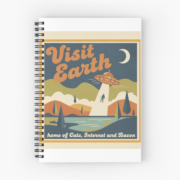 Item preview, Visit Earth home of Cats, Internet and Bacon designed and sold by Infinity Beans.