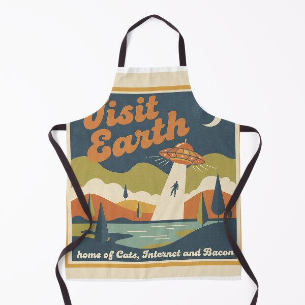 Item preview, Visit Earth home of Cats, Internet and Bacon designed and sold by Infinity Beans.