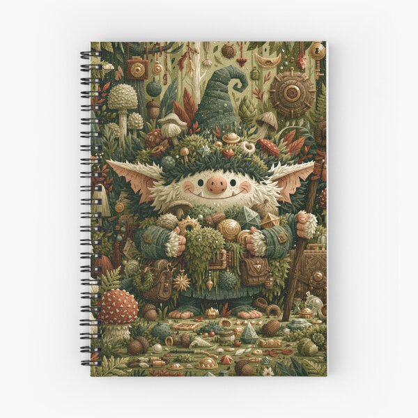 Item preview, Goblincore Mushroom Gremlin — Collector of Shiny Things designed and sold by FrostyFrisby.