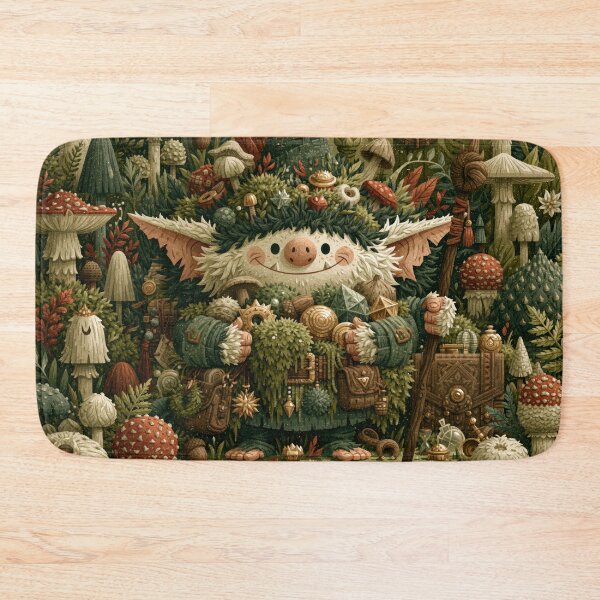 Item preview, Goblincore Mushroom Gremlin — Collector of Shiny Things designed and sold by FrostyFrisby.
