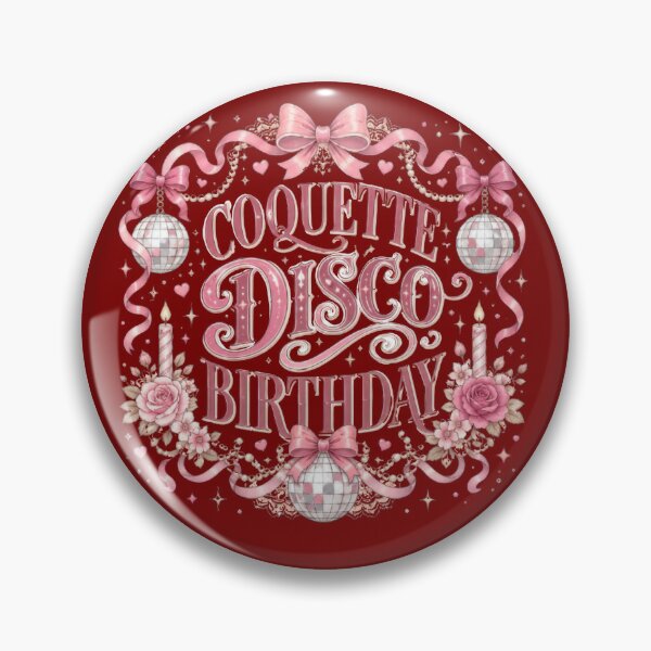 Item preview, Coquette Disco Birthday Shirt Pink Disco Ball Party Aesthetic Feminine Gift designed and sold by Zabolotna_Art.
