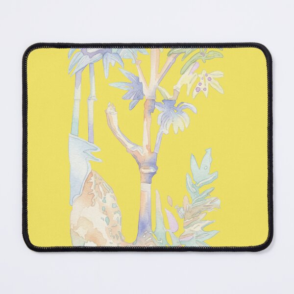 Item preview, Korean Traditional Pastel Bamboo Garden Watercolor Pattern designed and sold by Yiruda-Art.