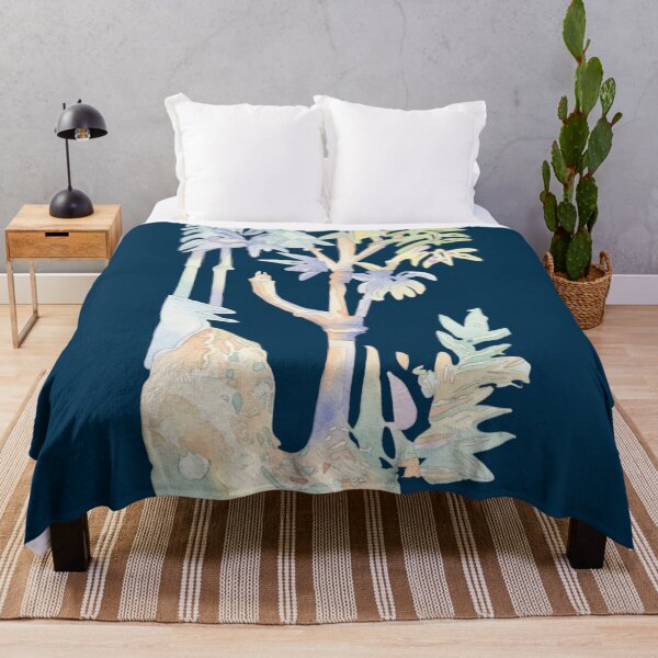 Item preview, Korean Traditional Pastel Bamboo Garden Watercolor Pattern designed and sold by Yiruda-Art.