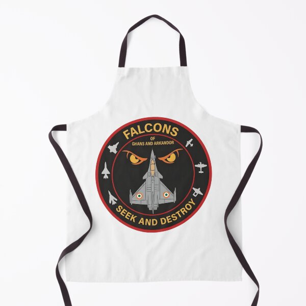 Item preview, Indian Air Force No. 20 Squadron "Lightnings" (Falcons of Ghans and Arkandor) Patch Illustration designed and sold by CharlieDesings.