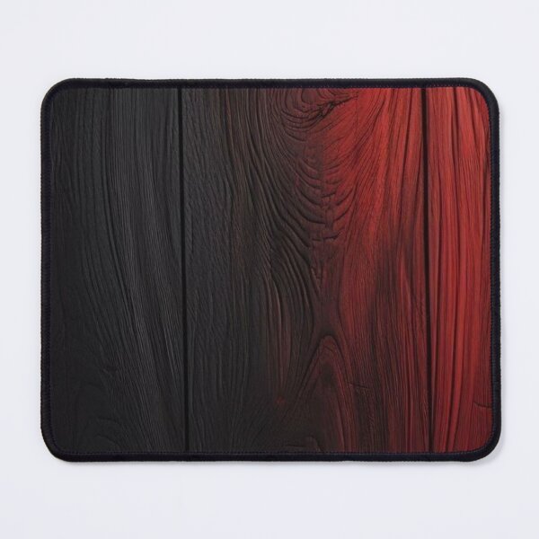 Item preview, Dark Gothic Charred Wood with Crimson Red Glow - Abstract Timber Texture designed and sold by LYAN-STORE.