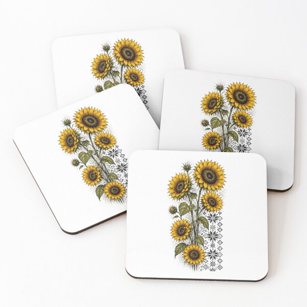 Item preview, Vintage Sunflower Botanical Illustration designed and sold by PetalGarden.