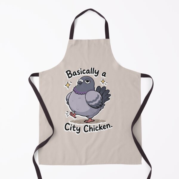 Item preview, Funny City Chicken Pigeon Sticker Urban Bird Meme Gift designed and sold by SimplePoDesign.