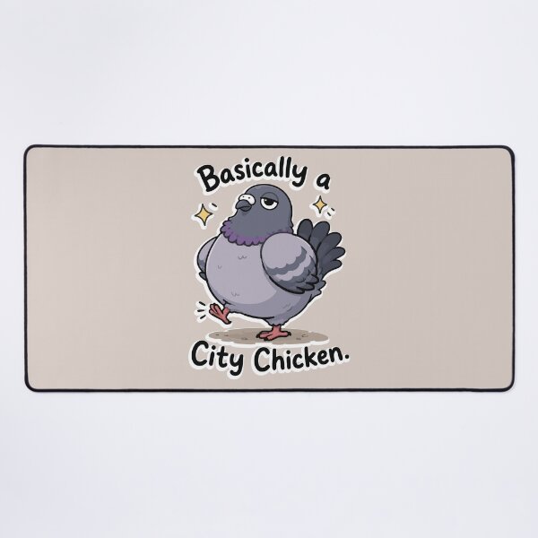 Item preview, Funny City Chicken Pigeon Sticker Urban Bird Meme Gift designed and sold by SimplePoDesign.