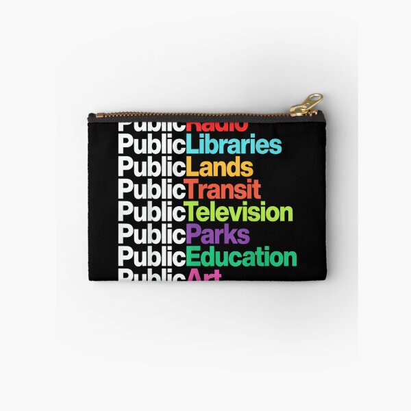 Item preview, Public Radio Libraries Lands Transit Television Parks Art designed and sold by CherylCGarrison.