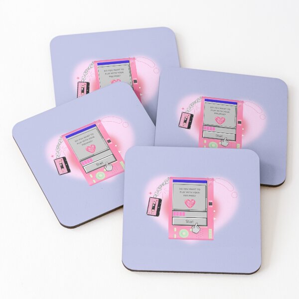 Item preview, Y2K Aesthetic Vintage Pink Windows 95 Artwork with cassette designed and sold by skirklumine.