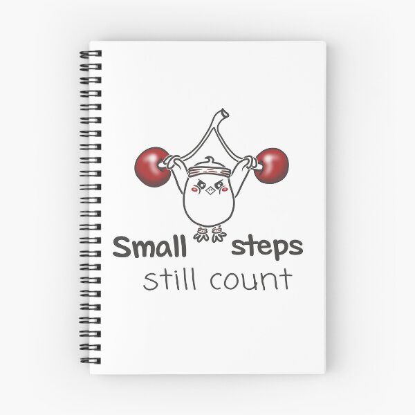 Item preview, Small Steps Still Count | Cute Positive Chick designed and sold by Samaya-.