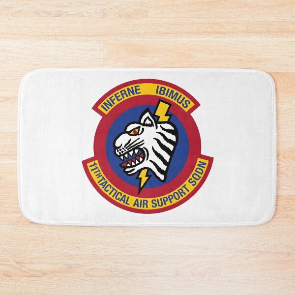 Item preview, USAF 11th Tactical Air Support Squadron "Inferne Ibimus" Patch Illustration designed and sold by CharlieDesings.