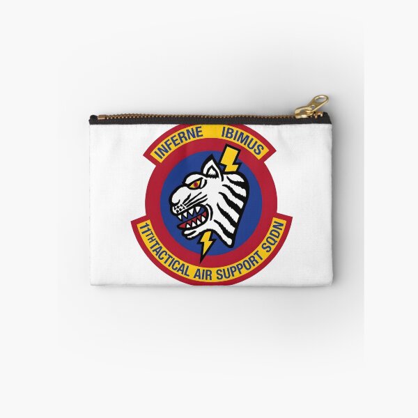 Item preview, USAF 11th Tactical Air Support Squadron "Inferne Ibimus" Patch Illustration designed and sold by CharlieDesings.